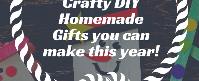 5 Crafty DIY Homemade Gifts you can make this year!