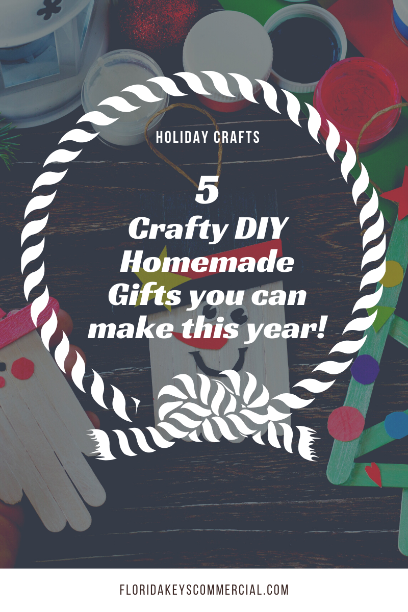 5 Crafty DIY Homemade Gifts you can make this year!