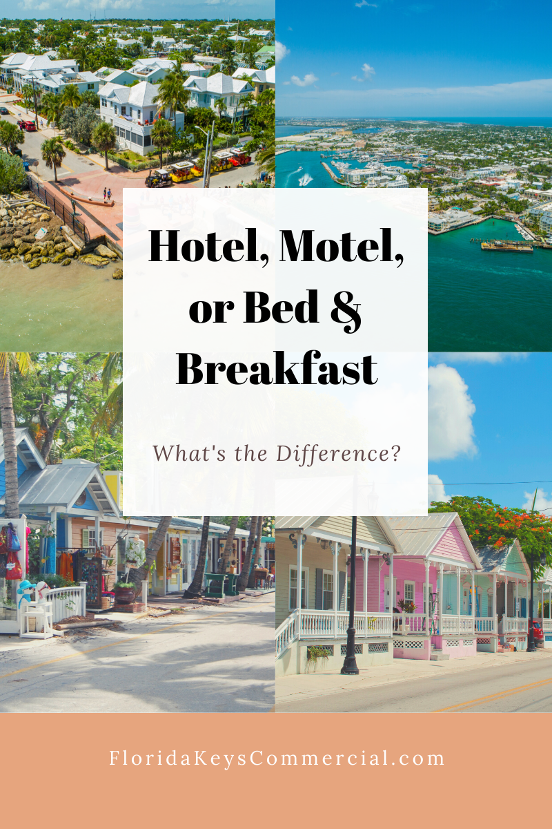 Hotel, Motel, or Bed & Breakfast - What's the Difference?