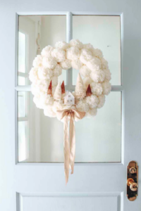 Pom Pom Wreath