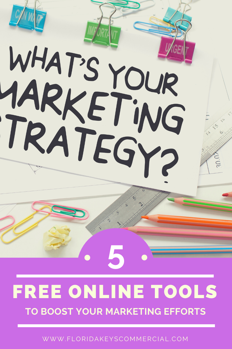 5 Free Online Tools to Boost Your Marketing Efforts