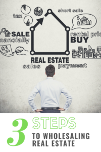 3 Steps to make money Wholesaling Real Estate
